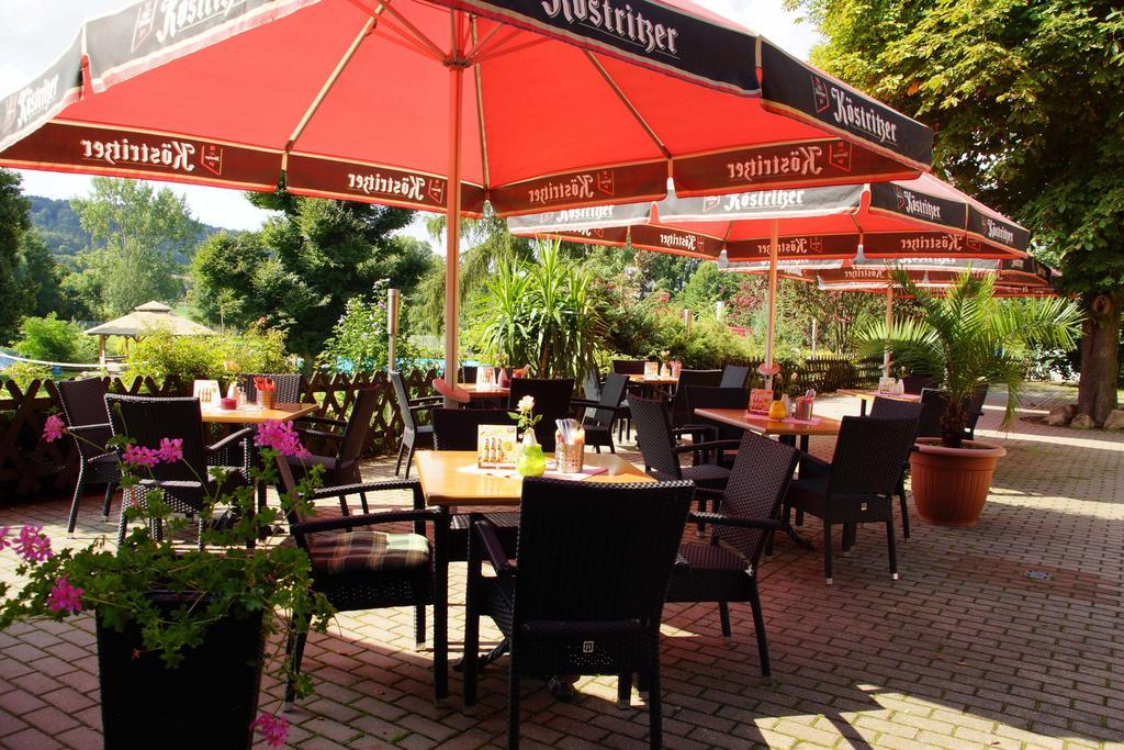 Waldhotel Bad Bibra Bagian luar foto